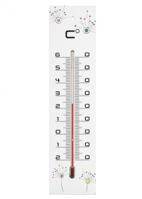 Термометр деревянный для дома и улицы 40014 AJS-Blackfox (Франция) фото