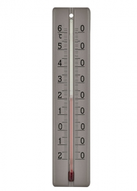 Термометр из дерева для дома и улицы Grey AJS Blackfox фото