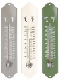 Термометр настенный металлический для дачи EL026 Esschert Design фото