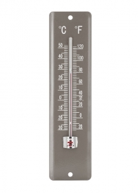 Термометр настенный 20 см. Blech Grey AJS-Blackfox фото