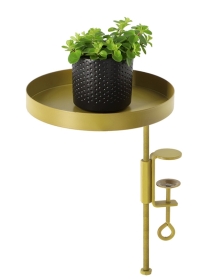 Подставка под цветы с фиксатором для стола или подоконника Gold PY110 Esschert Design фото