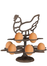 Декоративная подставка для яиц Курочка CH011 Esschert Design заказать в интернет-магазине Consta Garden
