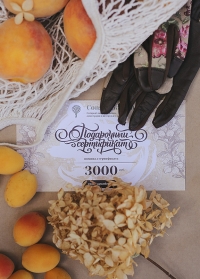 Подарочный сертификат 3000 руб Consta Garden фото 