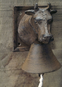 Дверной колокольчик «Голова коровы» Esschert Design