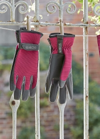 Перчатки для садовых работ Sophie Conran Raspberry Burgon & Ball картинка.jpg