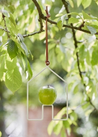 Кормушка для птиц держатель для яблока Burgon Ball фото.jpg