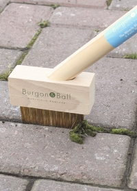 Щетка садовая для удаления сорняков на длинной ручке Burgon & Ball фото