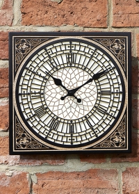 Уличные часы для загородного дома в английском стиле Little Ben by Outside In фото