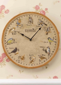 Часы настенные с птицами для дома и улицы Birdberry от Smart Garden фото на сайте Consta Garden