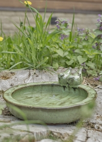 Керамическая купальня для птиц садовая FB421 Esschert Design фото