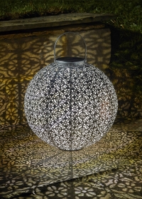 Декоративный уличный фонарь на солнечной батарее Jumbo Damasque Smart Garden фото