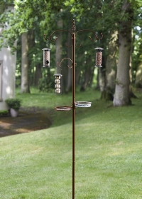 Столовая для птиц - держатель для кормушек Vintage Bronze Smart Garden фото