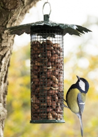 Декоративная кормушка для птиц под орехи Дубовые листья FB483 Esschert Design фото