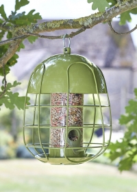 Металлическая кормушка для птиц под семечки с защитой от белок Acorn Seed Smart Garden фото