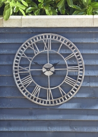 Часы скелетоны настенные уличные металлические 60 см Buxton Smart Garden фото