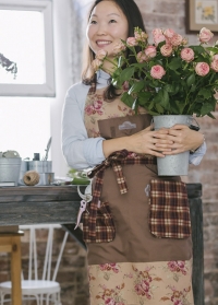 Садовый фартук GardenGirl с карманами для инструментов - лучший подарок флористу и цветоводу от Consta Garden фото