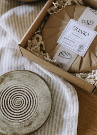 Подогреватель керамический для хлеба Glinka в подарок купить в интернет-магазине Consta Garden фото