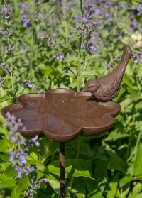 Купальня-кормушка для птиц Цветок FB302 от Esschert Design (Нидерланды) заказать на сайте Consta Garden