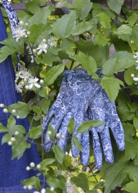 Перчатки садовые с нитрилом Denim Collection RRH12 GardenGirl фото