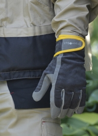 Перчатки мужские рабочие Dig The Glove Slate Corduroy Burgon & Ball фото