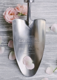 Садовый совок для посадки растений в подарочном наборе Rosa Chinensis Collection Burgon & Ball фото
