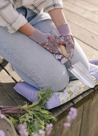 Перчатки из хлопка для работы в саду Vintage Floral Briers фото.jpg