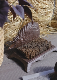 Подставка со щеткой для чистки обуви Ежик LH61 от Esschert Design фото