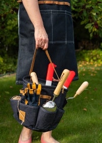 Сумка для сада и дачи с карманами для садового инструмента Denim GT161 Esschert Design фото