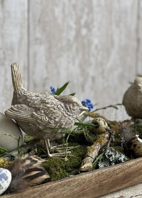 Декоративная фигурка Птичка для флористических композиций и интерьера Serafina от Lene Bjerre фото