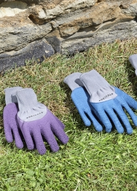 Перчатки с латексом для садово-огородных работ Multi-Task Violet Briers