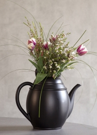 Необычная лейка-чайник для полива цветов 10 л. Chai Black от XALA на сайте интернет-магазина Consta Garden