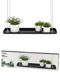 Подвесной поддон для цветочных горшков в винтажном зеленом Black & White PY108 Esschert Design фото