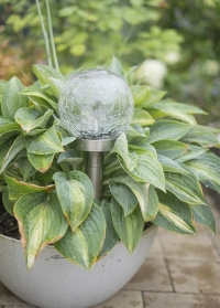 Садовый светильник на солнечной батарее Aurora от Smart Garden заказать на сайте Consta Garden фото