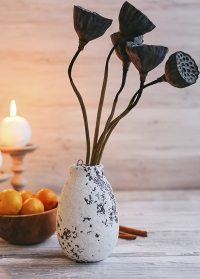 Ваза из керамики в скандинавском стиле Kara Lene Bjerre фото