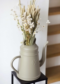 Садовая лейка-кофейник 12 литров для полива цветов Lungo Olive Grey от Xala (Нидерланды) фото