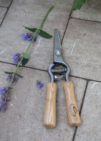 Ножницы для цветов и овощей с деревянными рукоятками Esschert Design GT145 заказать на сайте Consta Garden