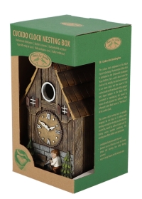 Декоративный скворечник для сада и дачи Cuckoo clock от Esschert Design фото заказать на сайте Consta Garden