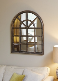 Зеркало настенное для интерьера дома и ландшафтного дизайна Bellevue Coppergris от Smart Garden фото