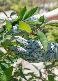 Набор садовых перчаток из хлопка с пвх пупырышками для прополки и посадки Flowerfield заказать на сайте Consta Garden