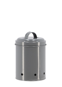 Эмалированный контейнер для хранения чеснока Charcoal C2137 от Esschert Design заказать на сайте Consta Garden фото