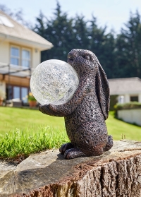 Садовый светильник-фигурка Кролик на солнечной батарее Smart Garden купить в интернет-магазине Consta Garden