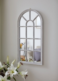 Зеркало настенное для интерьера дома и садового участка Vista Silvergris от Smart Garden фото
