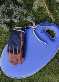Перчатки мужские защитные для ухода за садом Dig The Glove Denim Burgon & Ball фото