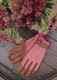 Перчатки садовые женские Red Tweed Love the Glove от Burgon & Ball фото 