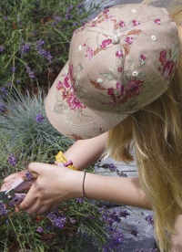Кепка женская из хлопка от солнца CAP02 GardenGirl Classic Collection картинка