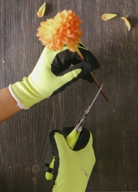 Садовые перчатки с латексом флуоресцентные Burgon & Ball фото.jpg