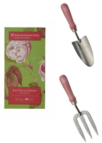 Набор садовых инструментов - совок и вилка для рыхления Rosa Chinensis Collection Burgon & Ball фото