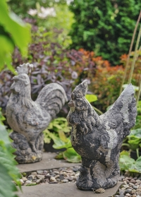 Фигурка садовая керамическая Курица AC164 Esschert Design фото