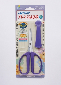 Японские крафт ножницы для рукоделия Florist CRI-360SFV Chikamasa фото.jpg