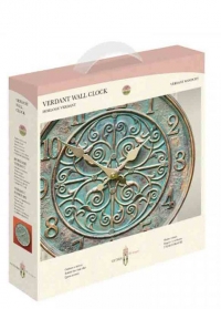 Английские уличные часы для дачи металлические Verdant by Outside In британского бренда Smart Garden